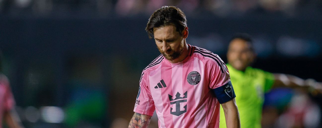 Geen finale voor Messi en Inter Miami na uitschakeling in Champions Cup