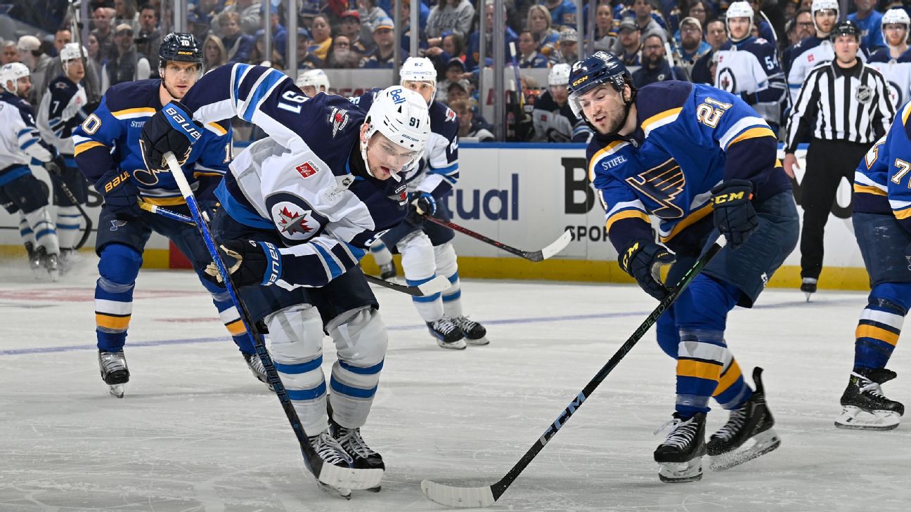 Stanley Cup Playoffs Intense Battle: Jets-Blues Decisive Game 6