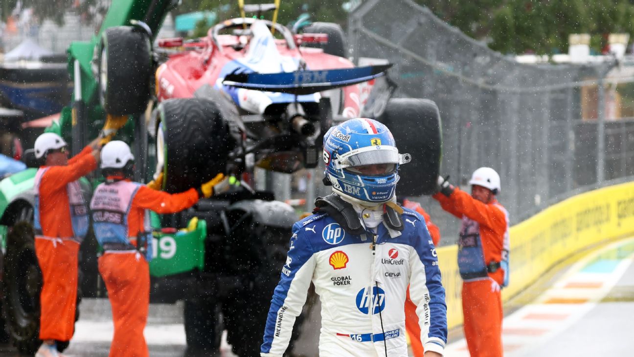 Charles Leclerc's Miami Crash: A Devastating Setback