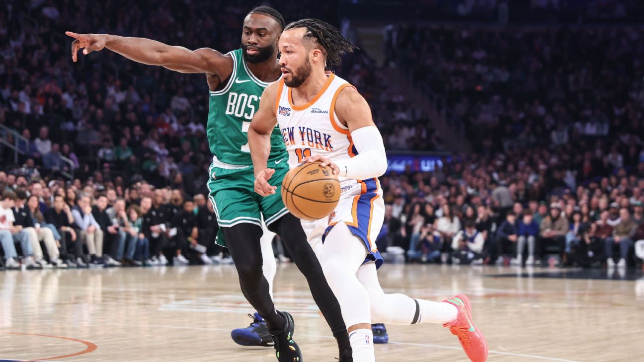 The surging play of Jalen Brunson could prove to be a big factor against the Celtics.