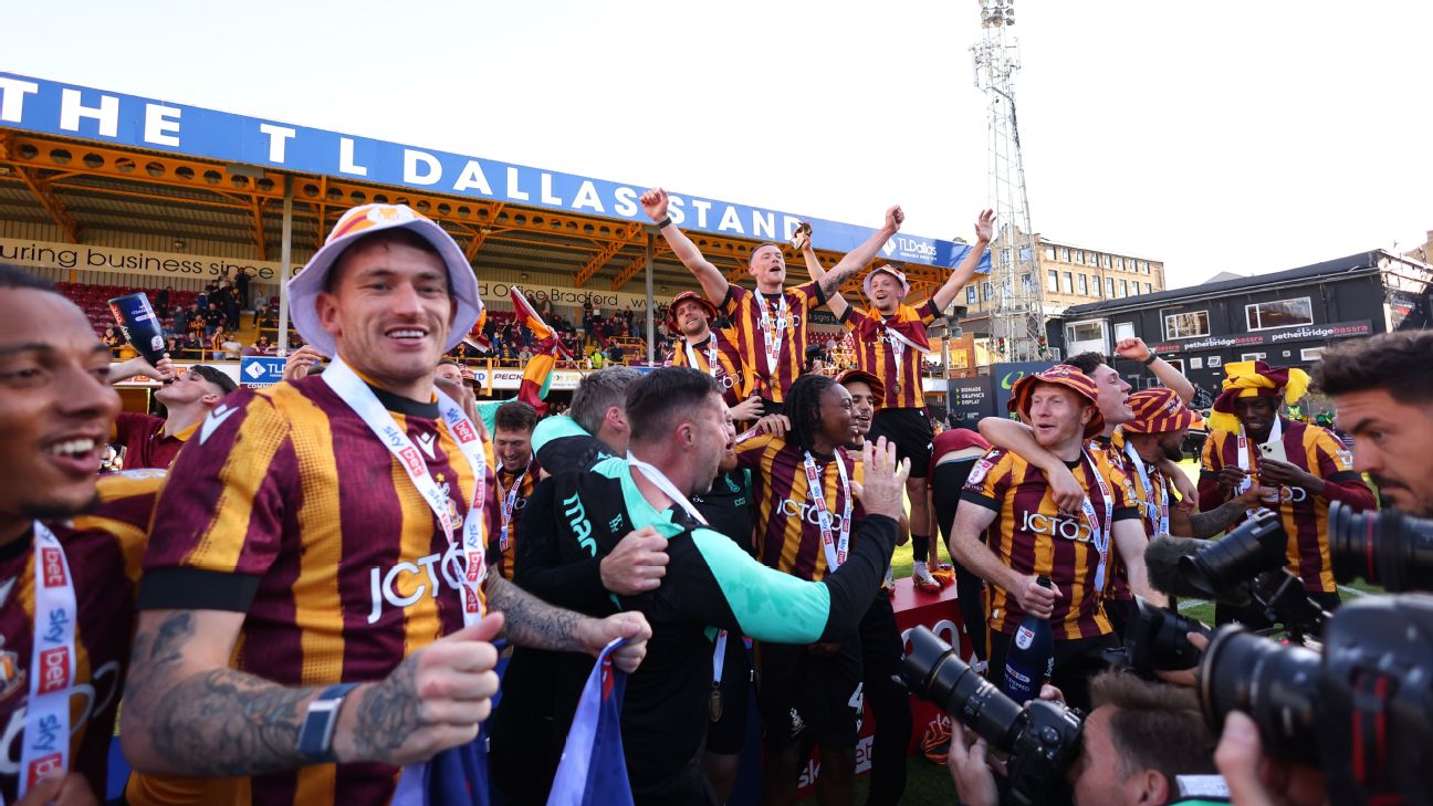 Bradford City's Extraordinary Promotion to League One