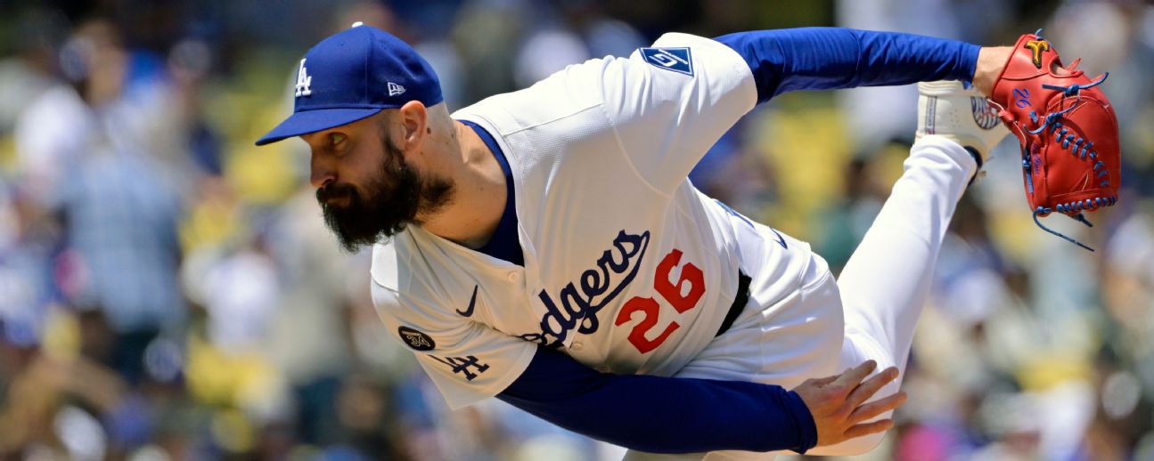 Tony Gonsolin - Los Angeles Dodgers Starting Pitcher - ESPN
