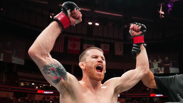 MMA divisional rankings: Did Cory Sandhagen's win give him a boost at bantamweight?