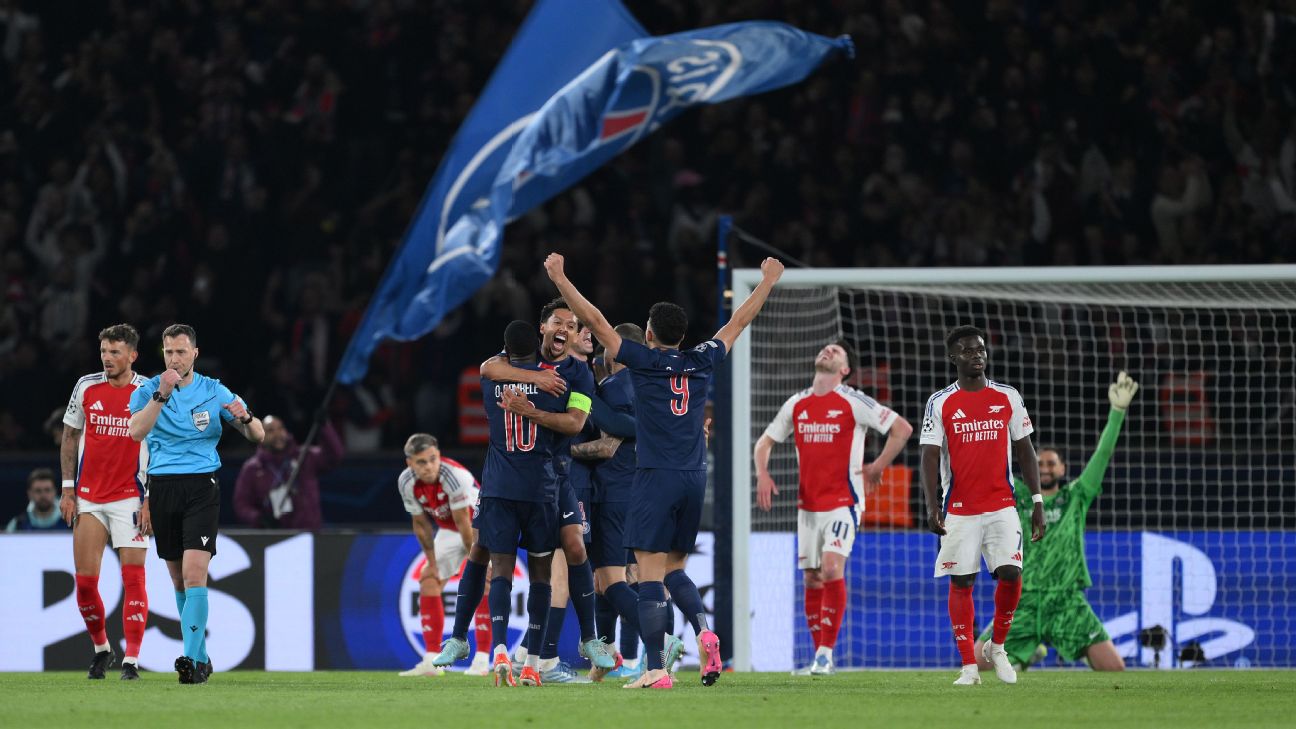 PSG's Triumph and Arsenal's Struggles in the Champions League