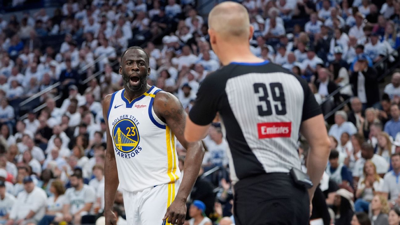 Warriors' Draymond Green fined for questioning refs' integrity