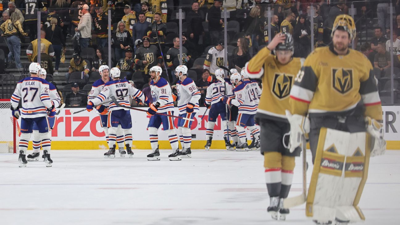 Controversial Call Mars Golden Knights' Overtime Loss to Oilers in NHL Playoffs