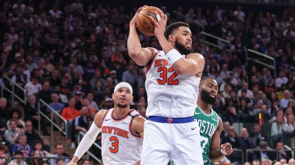 Karl-Anthony Towns should clean up on the glass Monday night in Game 4 against the Celtics.