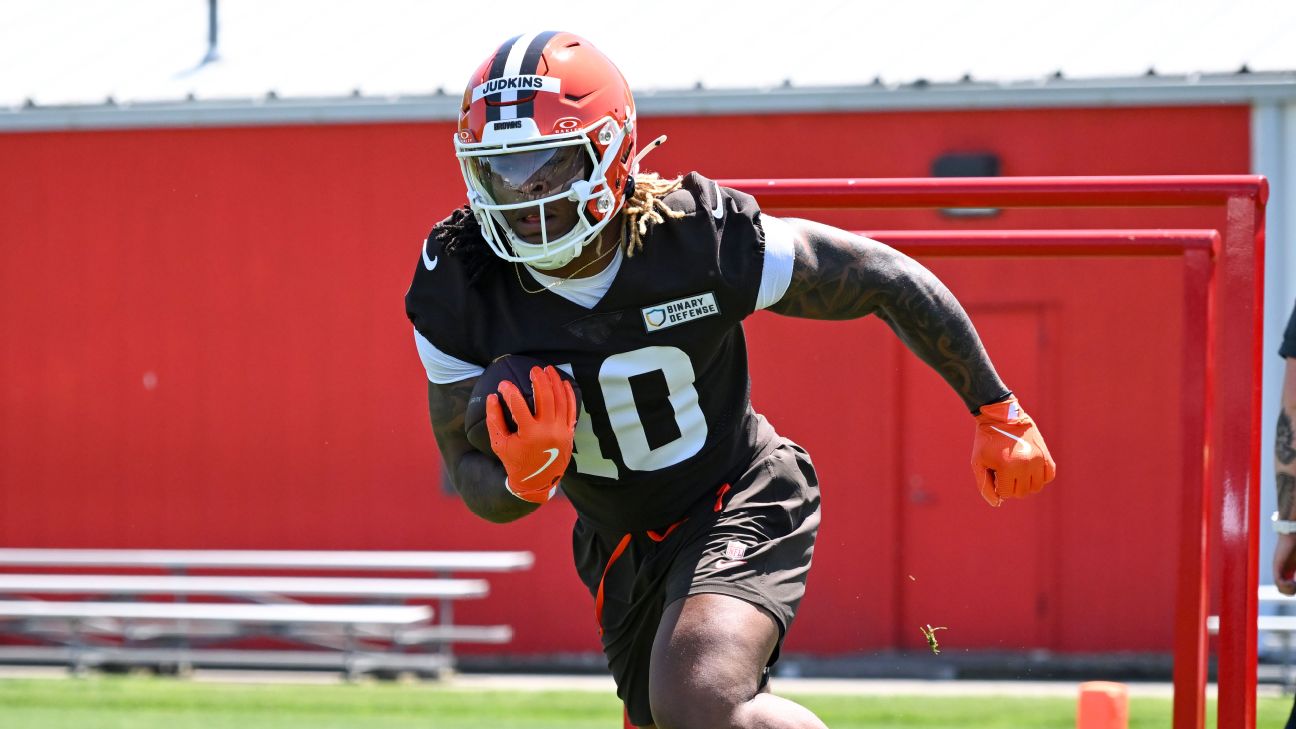 Browns sign RB Quinshon Judkins to 4-year rookie contract - ESPN