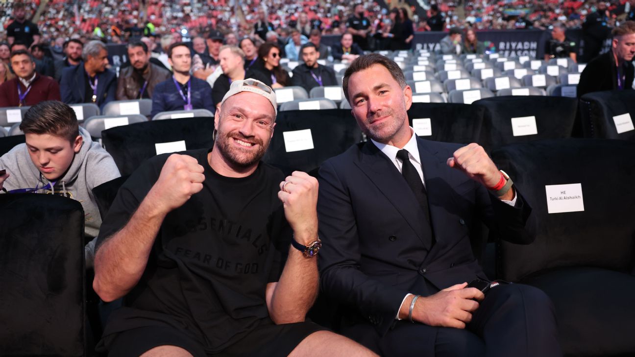 Eddie Hearn Urges Tyson Fury: End the Speculation and Face Anthony Joshua in the Ring