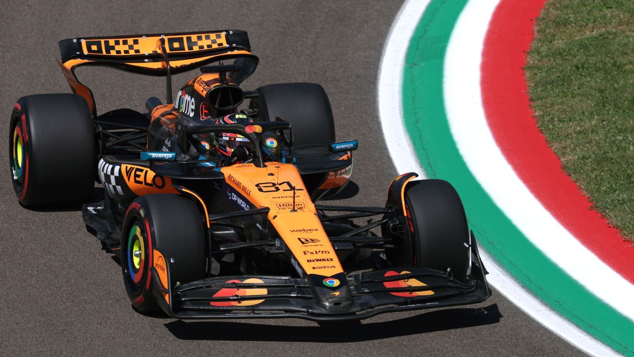 Oscar Piastri Dominates Shortened Imola Practice Session: McLaren's Rising Star Shines in Emilia-Romagna GP