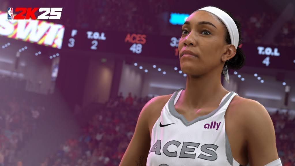 Top WNBA Players Dominate NBA 2K25 Ratings: Wilson, Collier, and Stewart Lead the Pack