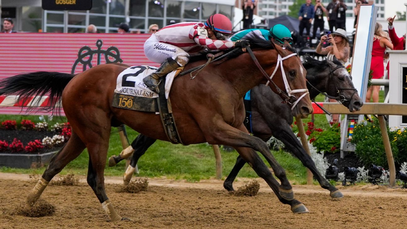 Thrilling Victory: Journalism Secures Preakness Stakes in Nail-Biting Finish