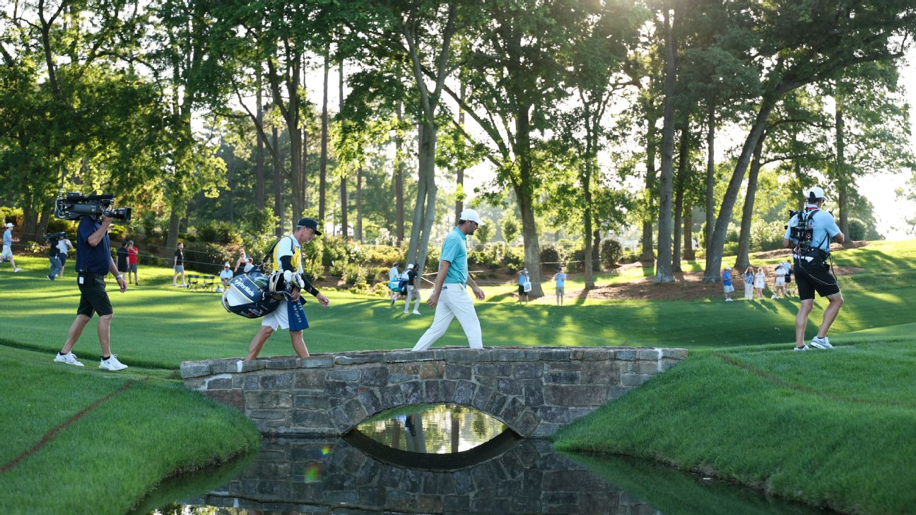 2025 PGA Championship Final Round Tee Times and Player Pairings at Quail Hollow Club