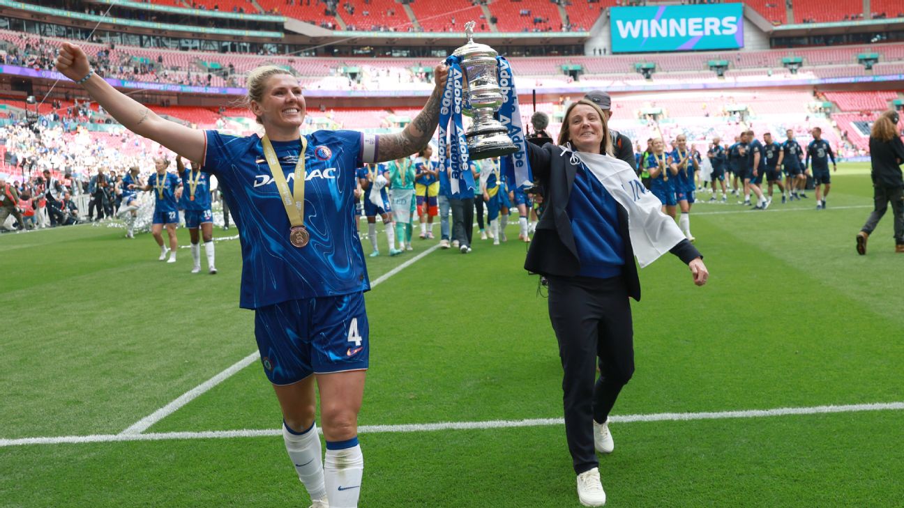 Chelsea's Dominance Continues: Bompastor Leads Blues to FA Cup Triumph Over Man United