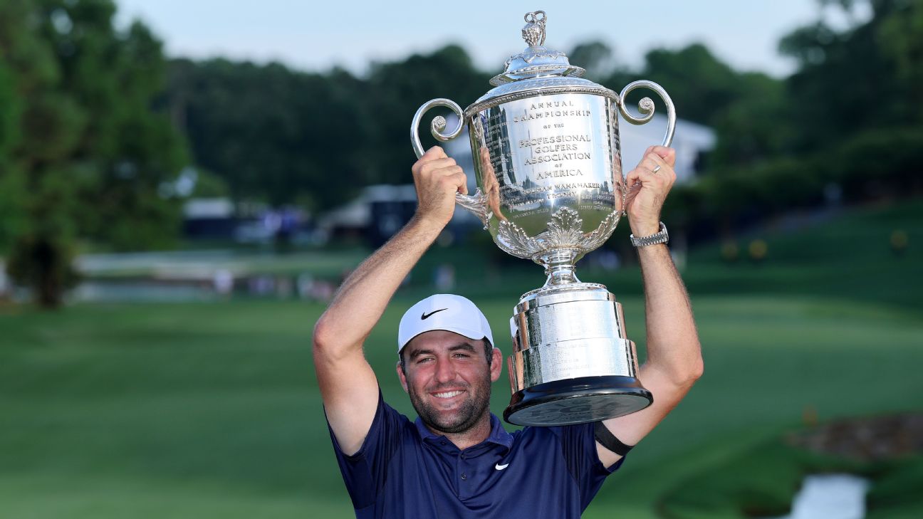 Scottie Scheffler Dominates PGA Championship: A Historic Victory at Quail Hollow