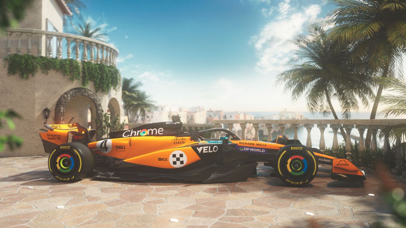McLaren Unveils Retro-Inspired Livery for Monaco and Spain Grand Prix