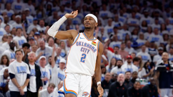 MVP favorite Shai Gilgeous-Alexander dropped 31 points in Game 1 of the Western Conference Finals.