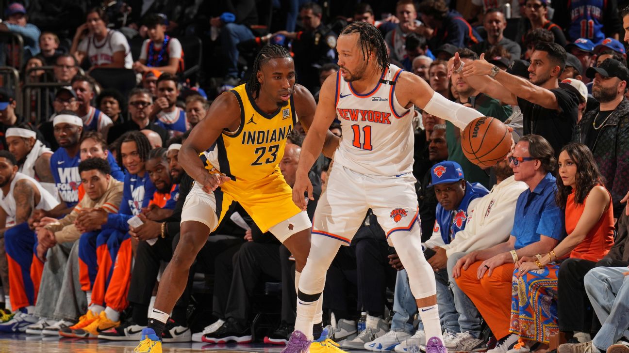 <a href="https://www.espn.com/nba/story/_/id/45272659/new-york-knicks-indiana-pacers-court-beef-line-rivalry-nba" target="_blank">👊 Haliburton ‘choke’ latest in Pacers-Knicks beef</a>