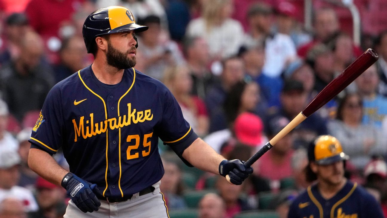 <a href="https://www.espn.com/mlb/story/_/id/45273737/ex-brewer-ruf-sues-reds-career-ending-injury-cincy-park" target="_blank">Ex-Brewer Ruf sues Reds for career-ending injury</a>