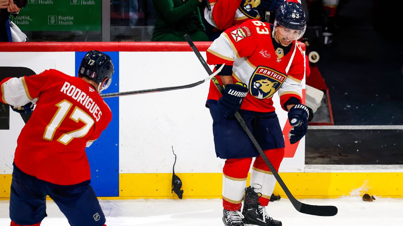 Florida Panthers' Unique Tradition: Shooting Plastic Rats at Brad Marchand After Wins