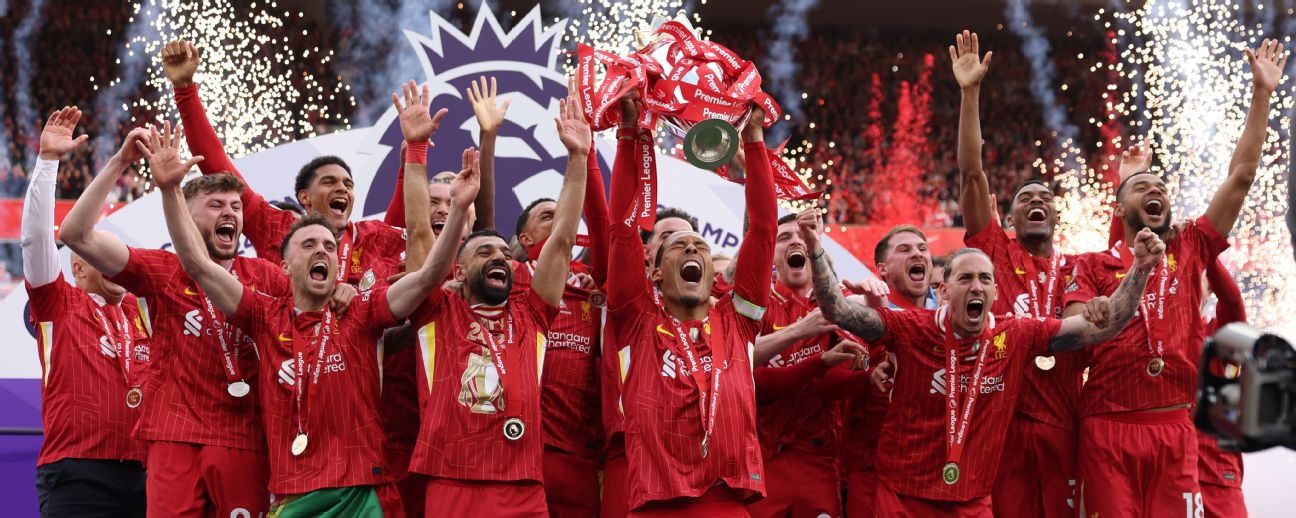 How Liverpool celebrated Premier League title with fans at Anfield