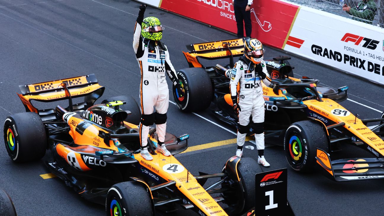 Lando Norris' Monaco Victory Revives F1 Championship Battle with McLaren Teammate Oscar Piastri