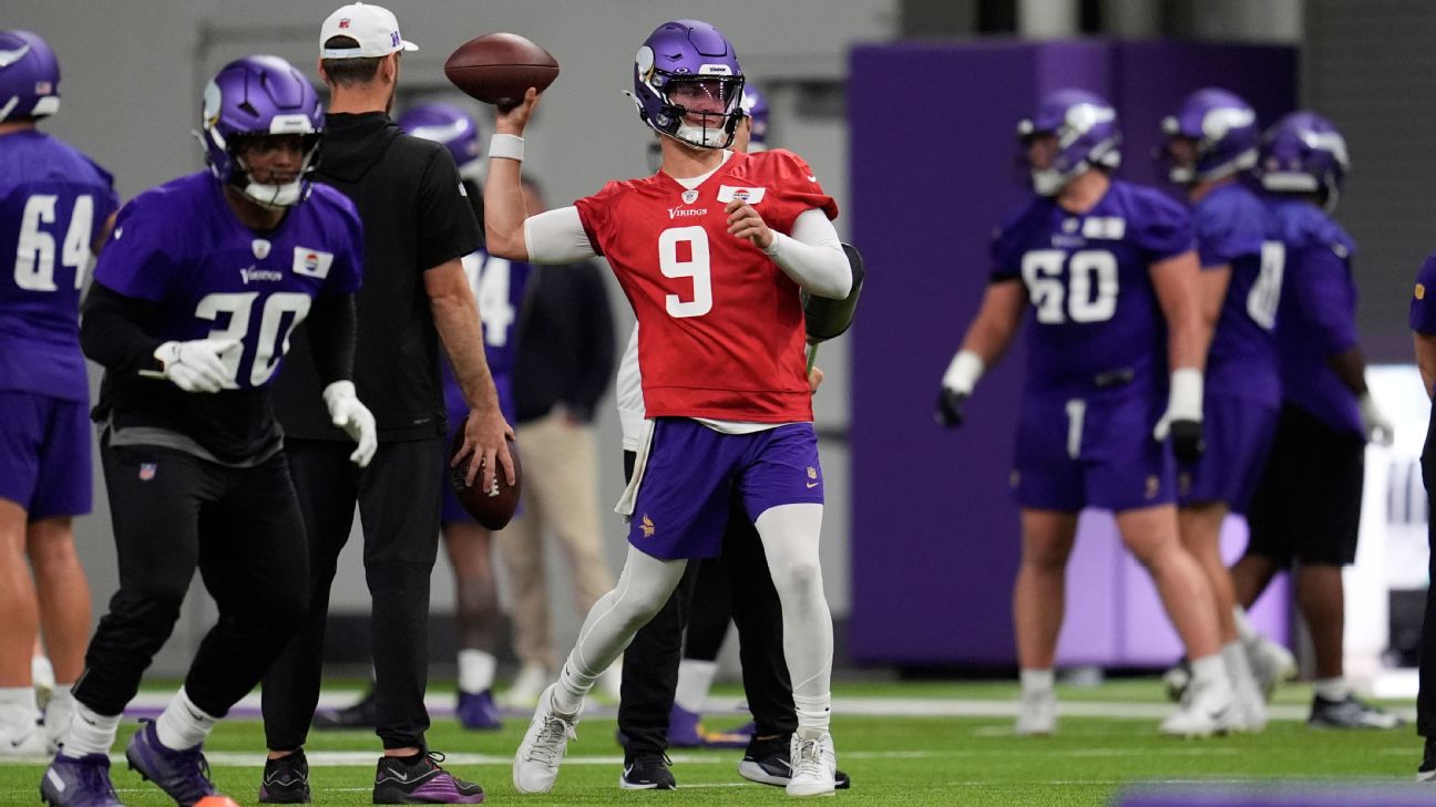 J.J. McCarthy's NFL Comeback: Vikings' Intense Training and Team Dynamics