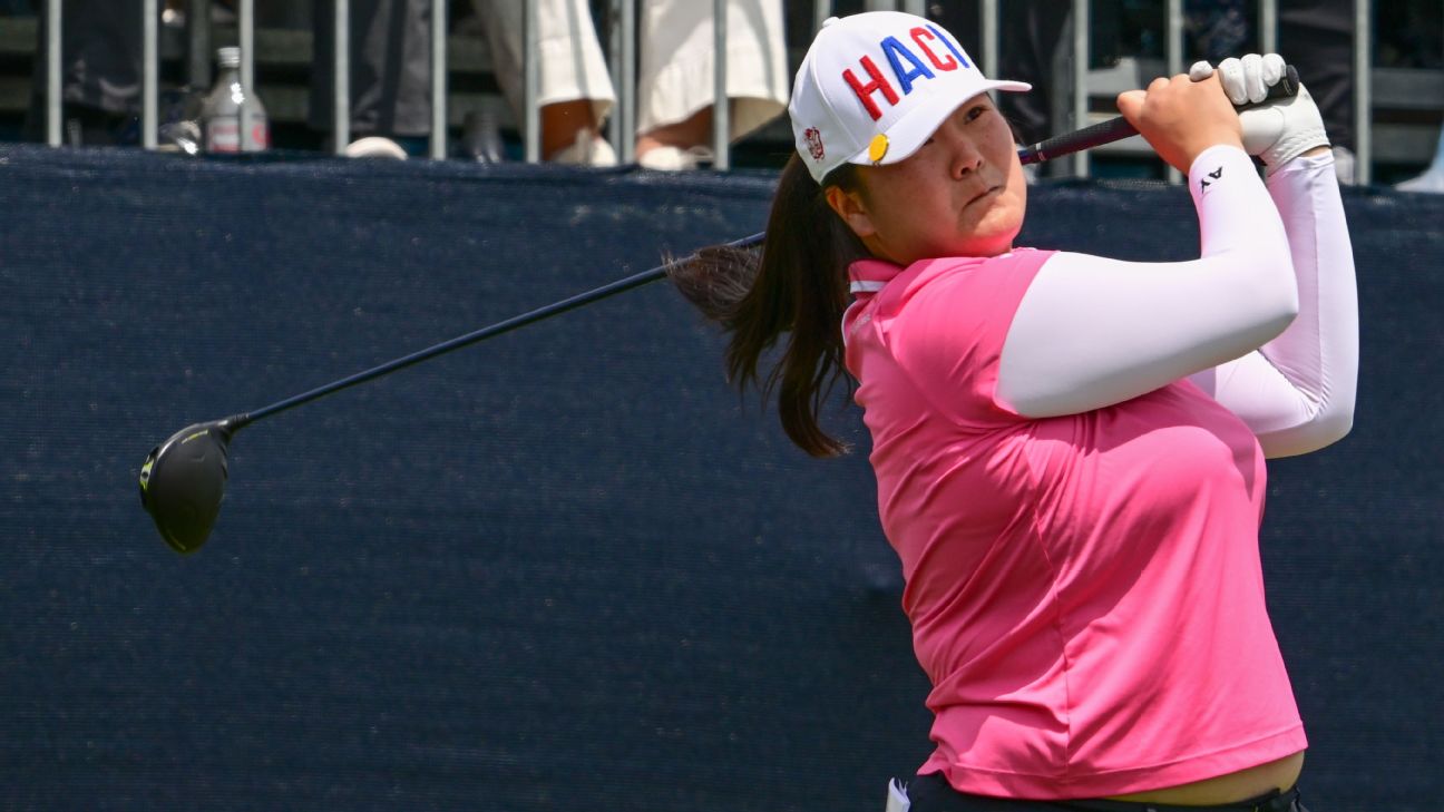Six Tied for Lead in Thrilling First Round of U.S. Women's Open at Erin Hills