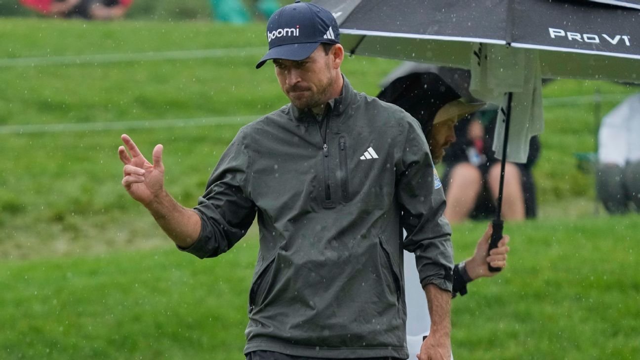 Nick Taylor and Ben Griffin Lead the 2025 Memorial Tournament Amidst Challenging Weather Conditions