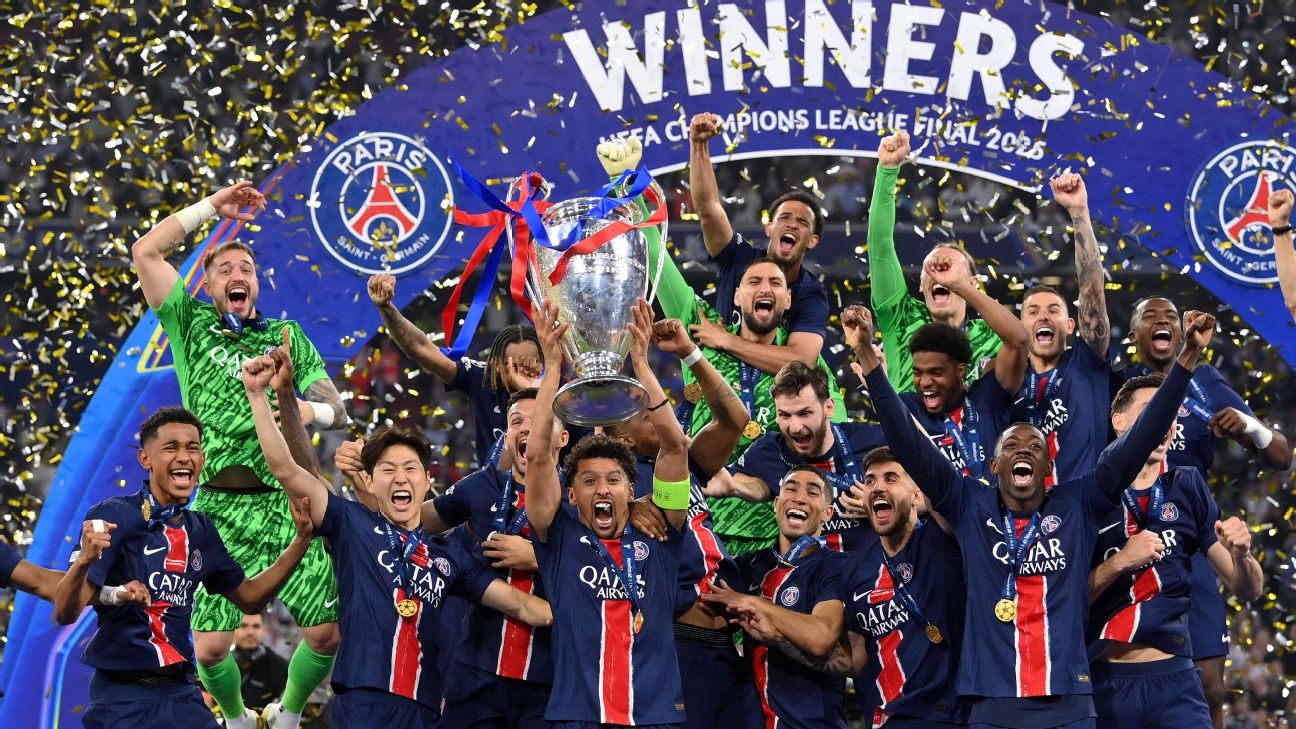 Historic Triumph: PSG's Youthful Squad Dominates Inter Milan in Champions League Final