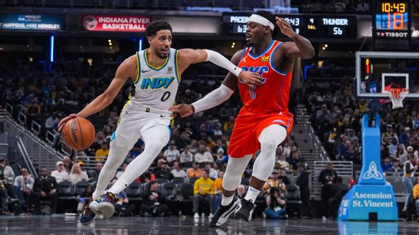 The Pacers and Thunder face off in the 2025 NBA Finals.