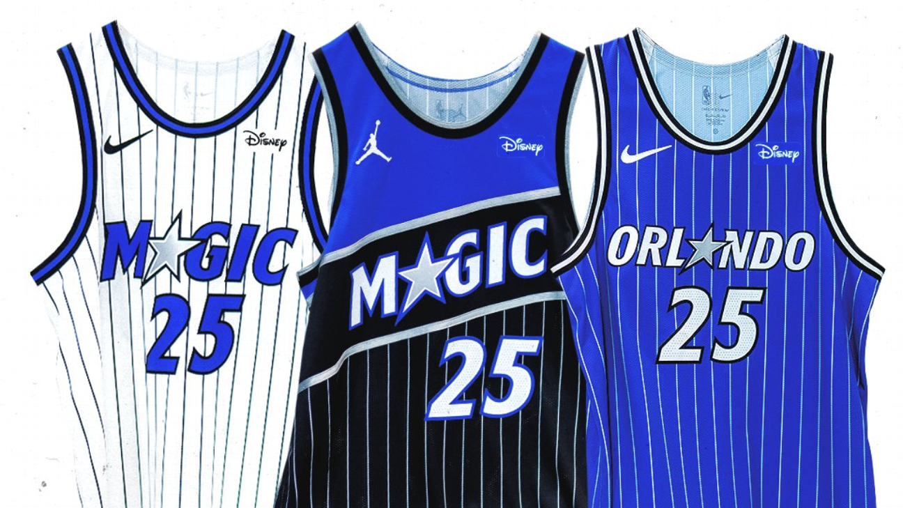 Orlando Magic Unveils Retro-Inspired Uniforms with Iconic Pinstripes and Star Trail Design