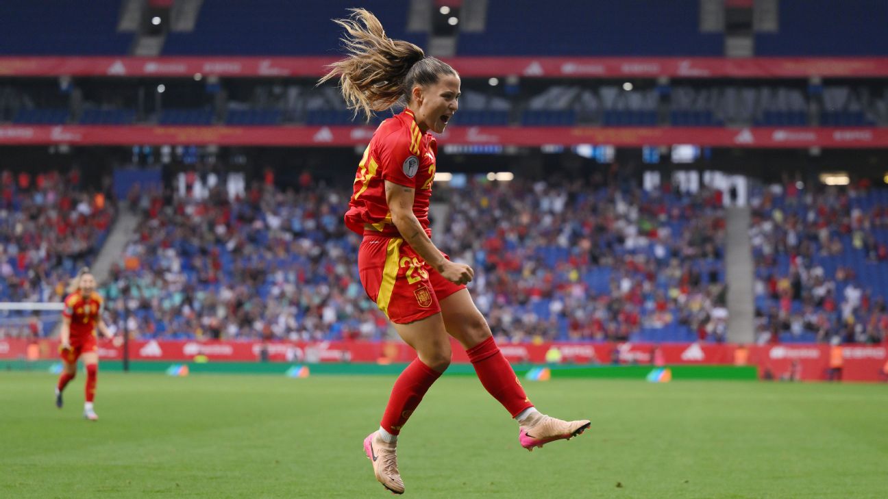 Clàudia Pina Shines as Spain Secures Comeback Victory Over England in UEFA Women's Nations League