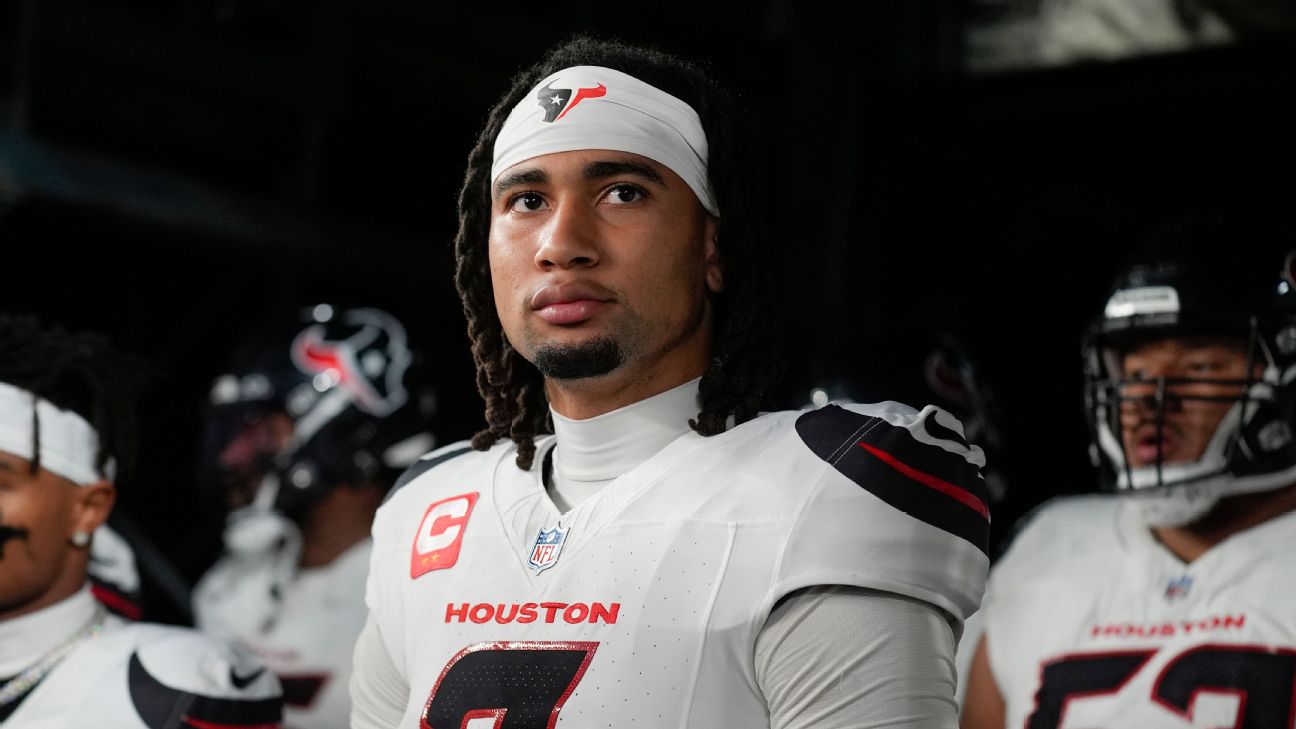 Texans no están preocupados por dolor de hombro de C.J. Stroud - ESPN