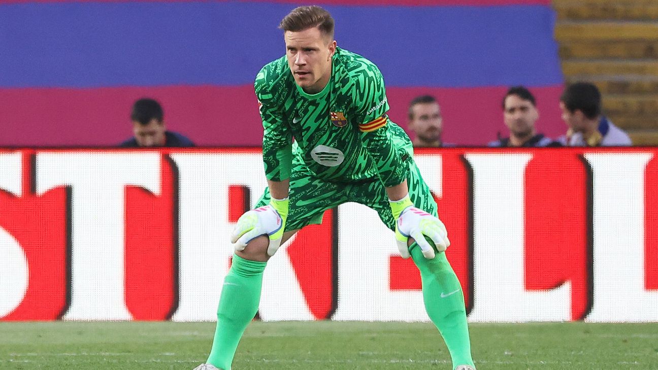 Marc-André ter Stegen temporarily stripped of Barcelona captaincy
