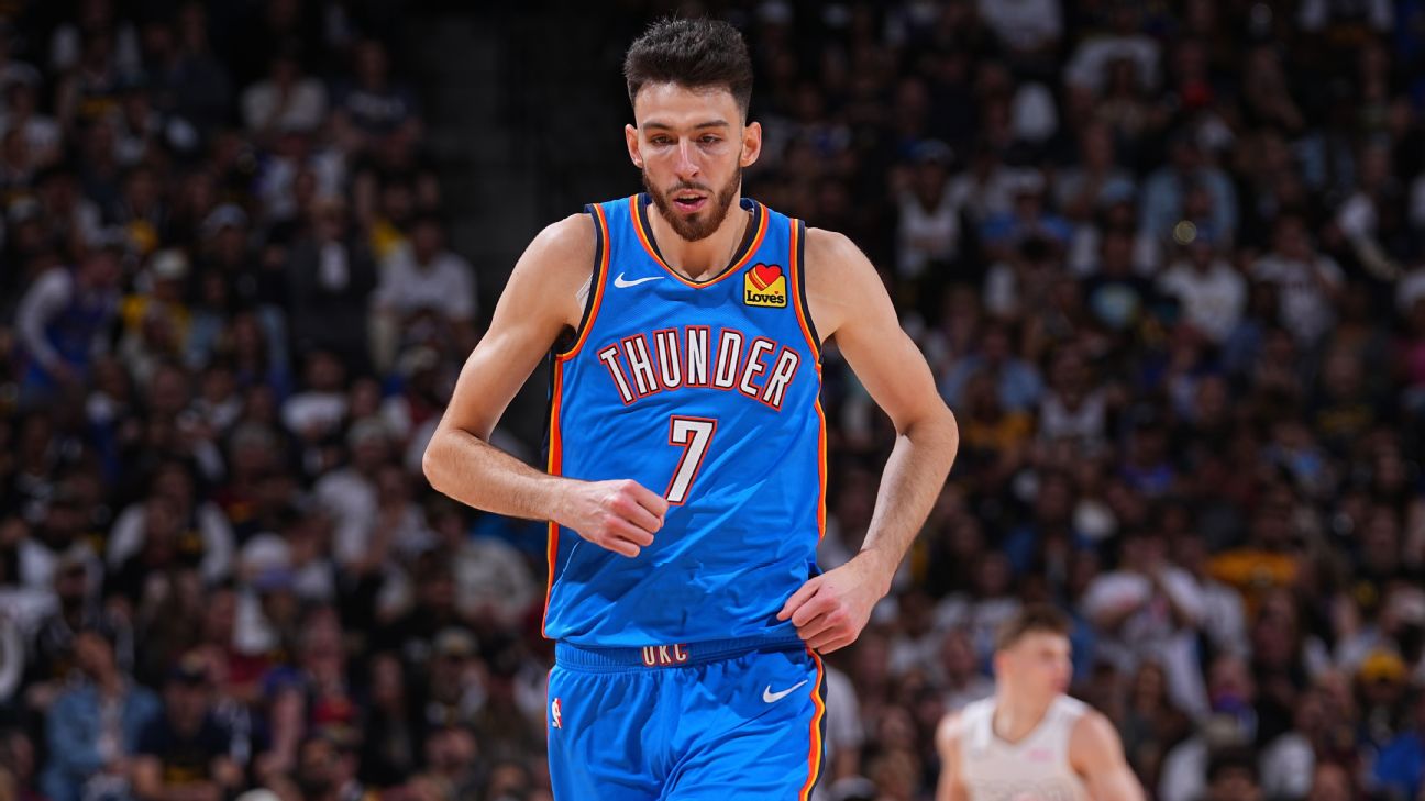 Chet Holmgren could have a dominant night on the boards in Game 1 of the NBA Finals.