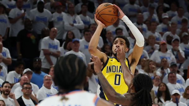 The Pacers stole Game 1 from the Thunder after a game-winning bucket from Tyrese Haliburton.