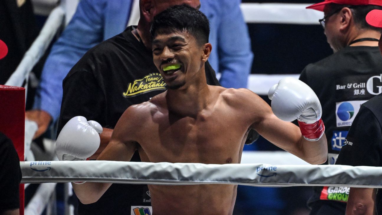 Junto Nakatani Dominates Ryosuke Nishida in Bantamweight Title Unification Fight