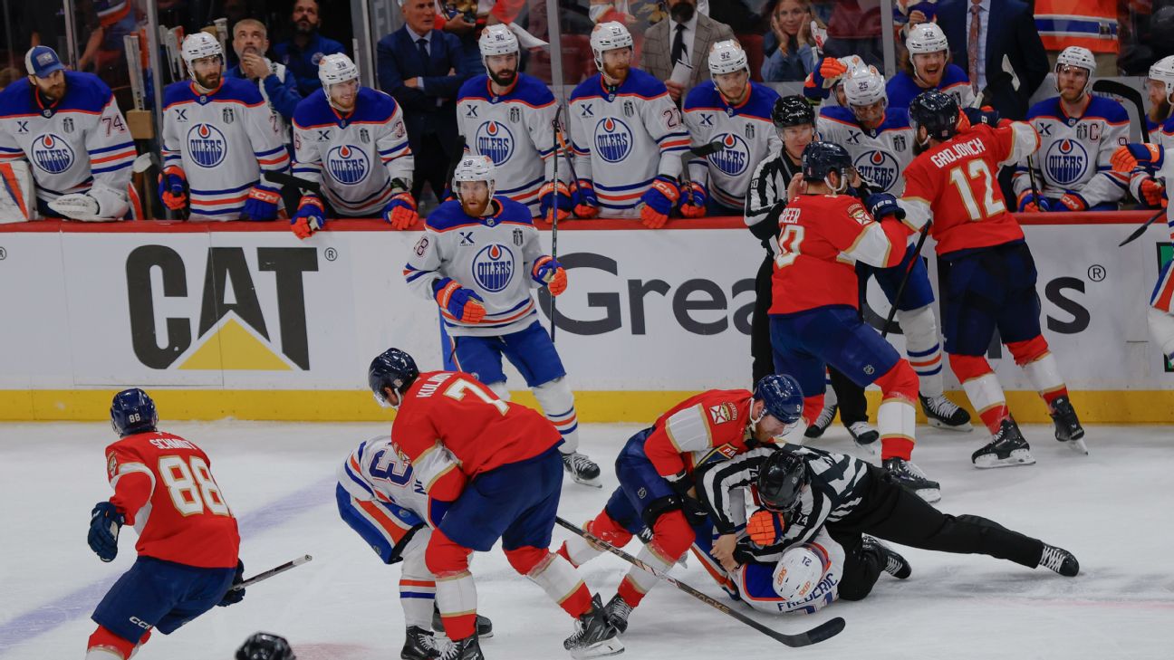Panthers Dominate Oilers Regroup After Game 3 Stanley Cup Blowout