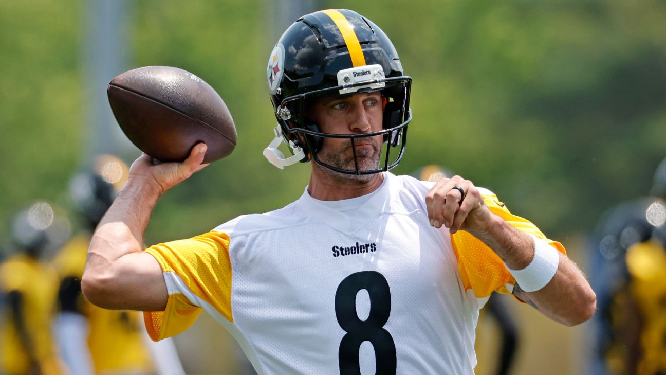 Aaron Rodgers Joins Pittsburgh Steelers and Reveals Recent Marriage at Minicamp