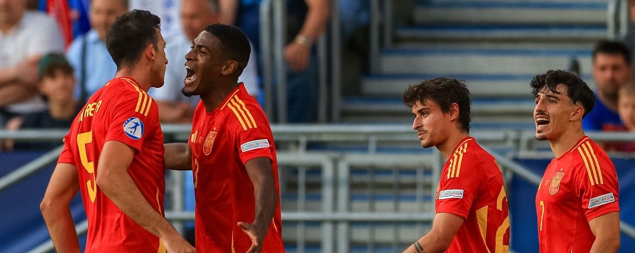Jong Spanje komt met de schrik vrij tegen Jong Slowakije