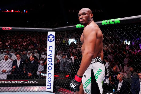 Usman moving up to middleweight to face Du Plessis on July 18