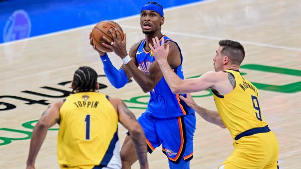 Will the Pacers be able to keep Shai Gilgeous-Alexander in check with the Thunder desperate for a win in Game 4?