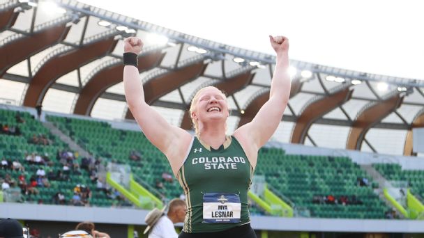 Brock Lesnar's daughter Mya wins national title in shot put
