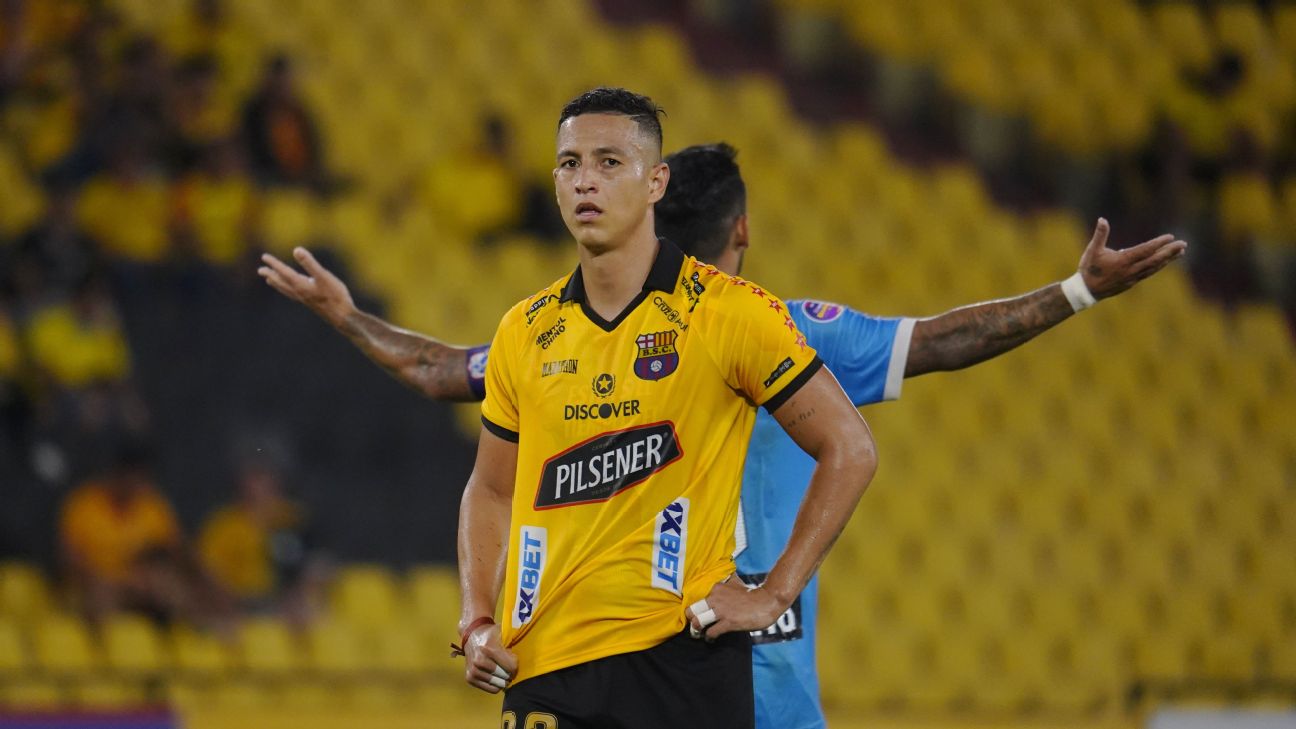 Miguel Parrales y su primer partido con Barcelona: 
