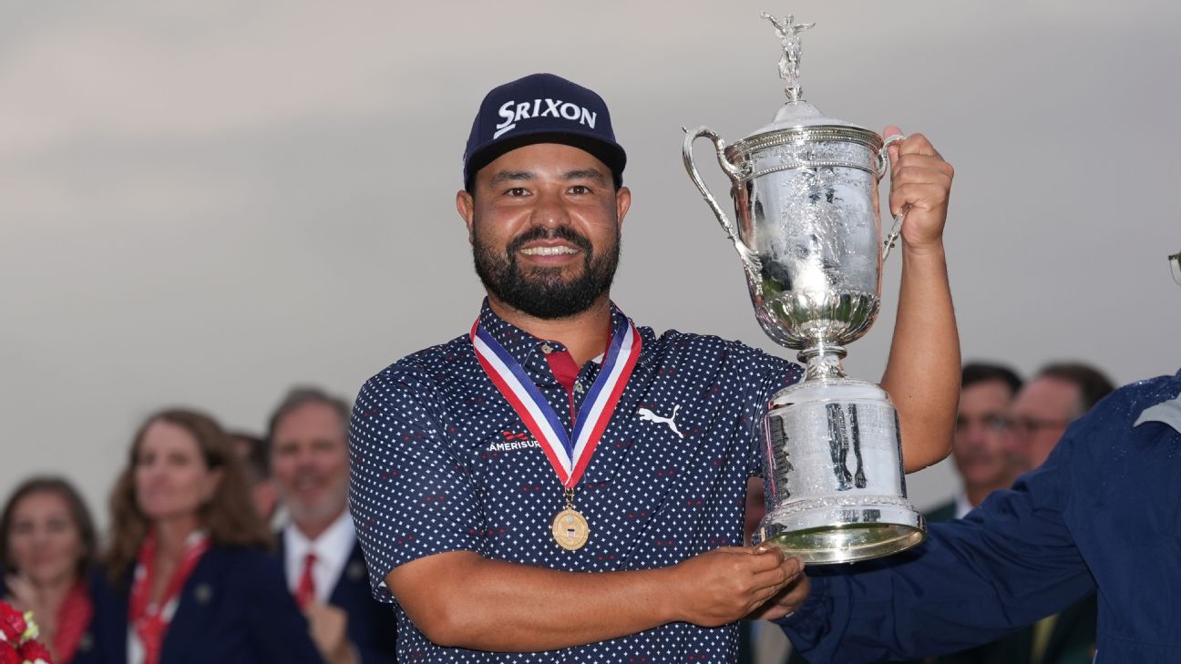 J.J. Spaun's Triumph: Battling Oakmont's Rain and Adversity to Claim the U.S. Open Title