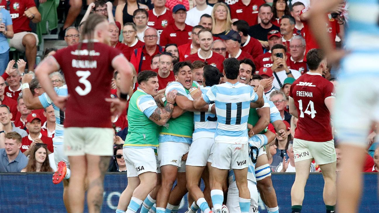 Historic Victory: Argentina Triumphs Over British and Irish Lions in Dublin