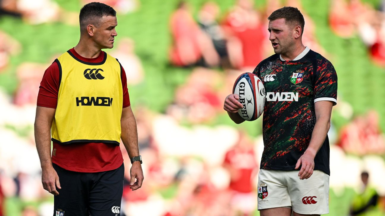 Finn Russell and Johnny Sexton: From Rivals to Allies in the British & Irish Lions' Quest for Glory