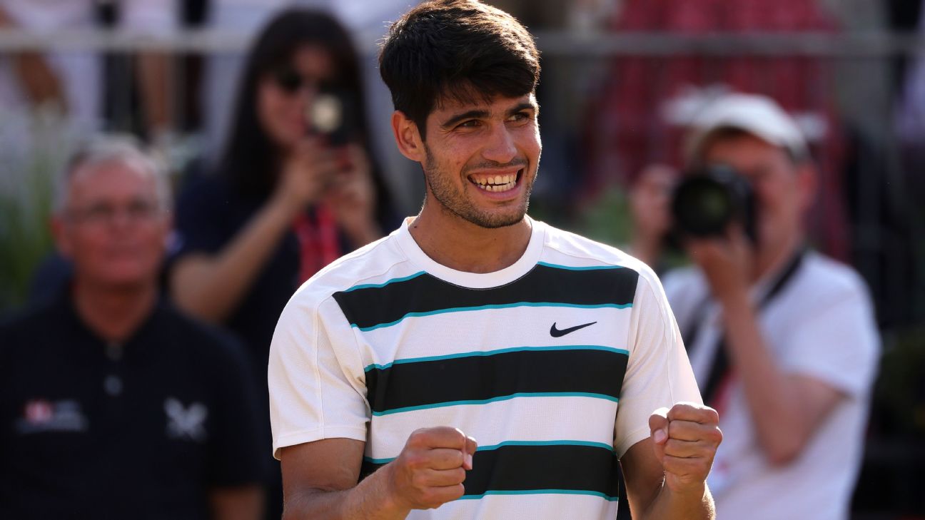 Carlos Alcaraz Triumphs Over Roberto Bautista Agut to Face Jiri Lehecka in Queen's Club Final
