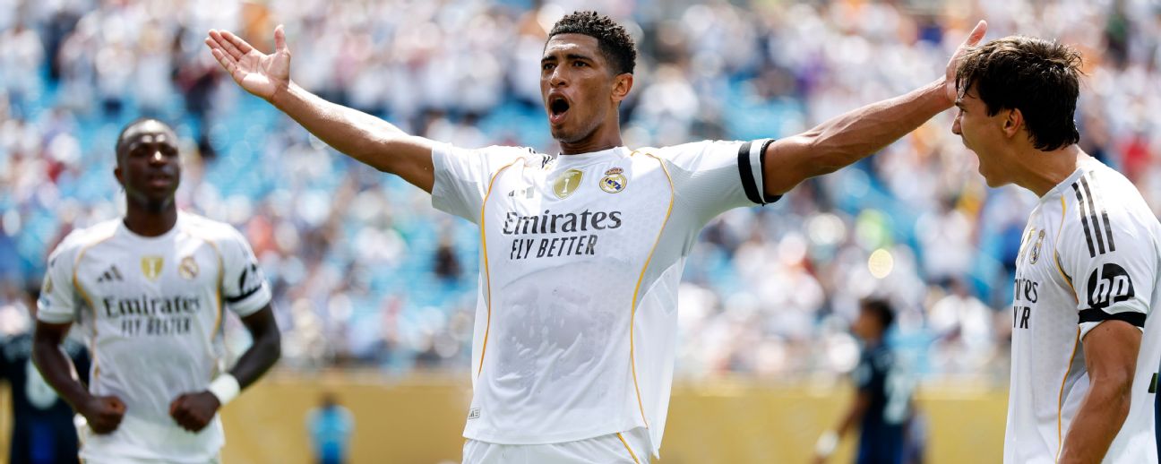 Real Madrid ベリンガムMサイズ Real Madrid INSANE Goals ft. Jude Bellingham & Kylian Mbappé